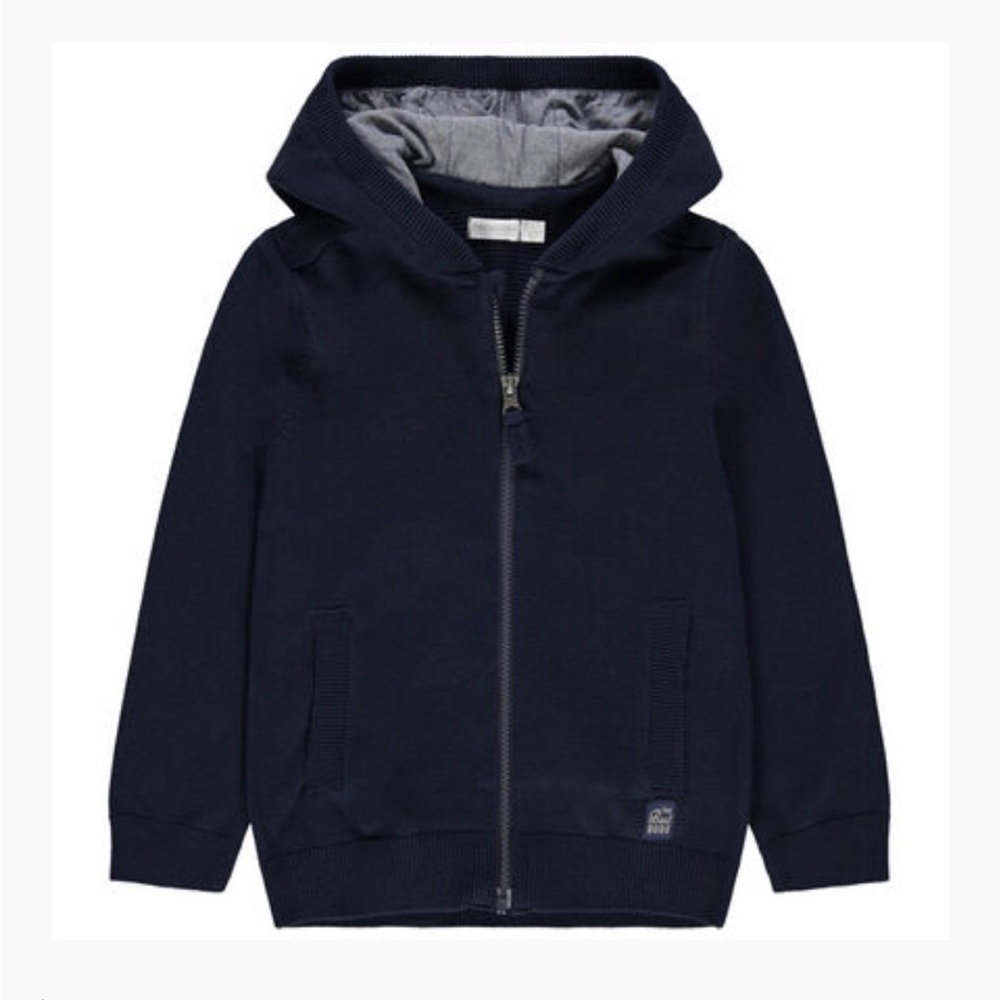 🇫🇷 ORCHESTRA The Best Dude Chambray Lined Zip Up Hoodie